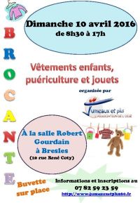 Brocante vêtements enfants, puériculture, jouets de Bresles