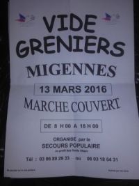 Vide-grenier de Migennes