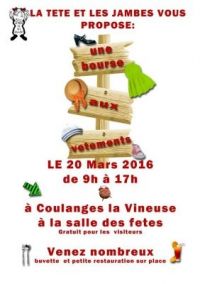 Bourse aux vêtements de Coulanges la Vineuse