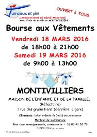 Bourse aux vêtements enfants/ado et matériel de puériculture à Montivilliers