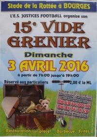 15ème vide-grenier de Bourges