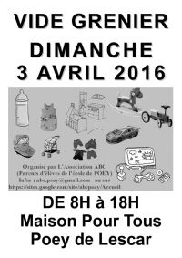 Vide-grenier de Poey de Lescar