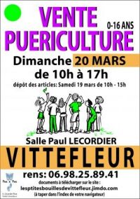 Vente puériculture de Vittefleur