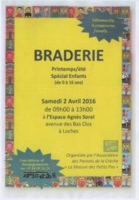 Braderie puériculture de Loches