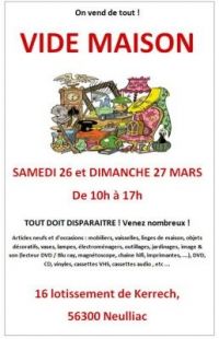 Vide maison de Neulliac