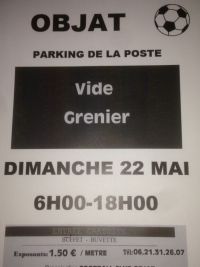 Brocante videgrenier fc objat