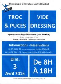 Troc et Puces Vide Dressing du Hennebont Lochrist Handball