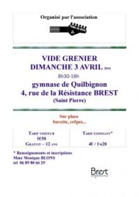 vide grenier de Brest
