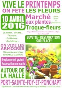 Fête des Fleurs Vide-greniers de Port Sainte Foy et Ponchapt