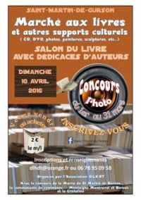 Marché aux livres - CD - DVD - photo - peintures - sculpture de Saint Martin de Gurson