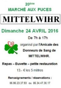 Marché aux puces de Mittelwhir