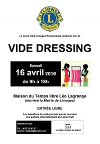 Vide-dressing de Limoges