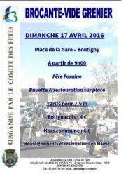 Brocante videgrenier de Boutigny