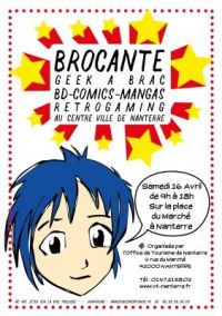 Brocante vide-grenier Geek à brac de Nanterre