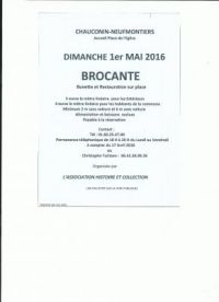 Videgrenier Brocante de Chauconin Neufmontiers