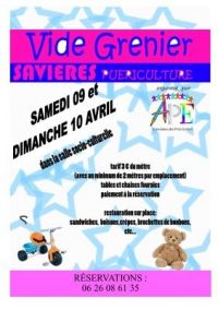 Vide-greniers puériculture de Savières