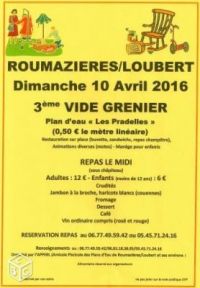 Brocante Vide-greniers de Roumazières Loubert