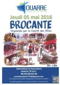 Brocante du comité des fêtes de Jouarre
