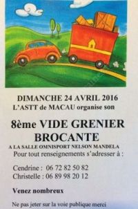 8e brocante de Macau