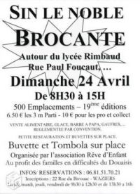 Brocante videgrenier de SIN LE NOBLE