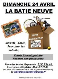 Vide grenier de la tirelire des écoliers