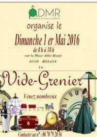 Brocante videgrenier de Rosans