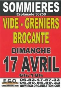 Brocante videgrenier de SOMMIERES
