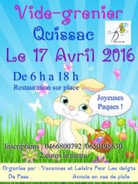 Brocante videgrenier de QUISSAC