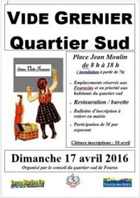 Vide-grenier Quartier Sud