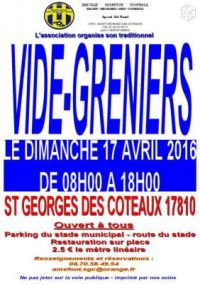 Vide-grenier Saint Georges Des Coteaux