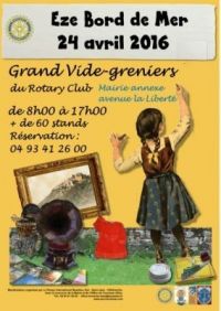 Vide-grenier du Rotary Club d'Eze