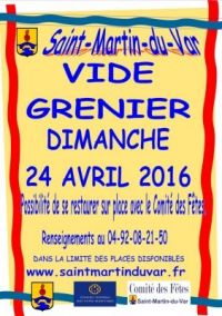 Vide-grenier de Saint Martin du Var