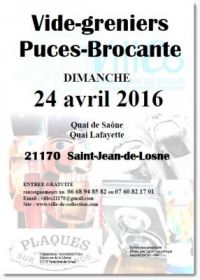 Brocante vide-greniers de Saint Jean de Losne