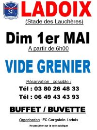 Grand vide grenier de printemps de Ladoix Serrigny