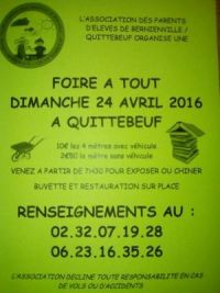 Foire à tout de Quittebeuf