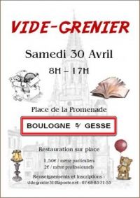 Vide-grenier de Boulogne sur Gesse