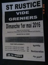 Vide-grenier de Saint Rustice