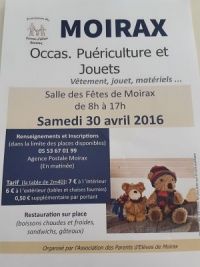 Vide grenier Puériculture et jouets de Moirax