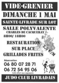 Vide-grenier du judo de Sainte Livrade sur Lot