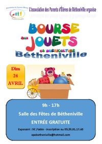 Bourse aux jouets et puériculture de Bétheniville
