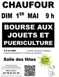 Bourse aux vêtements, jouets et puériculture de Chaufour les Bonnières