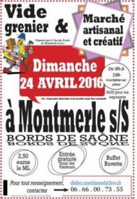 Vide-grenier Marché artisanal et créatif de Montmerle sur Saône