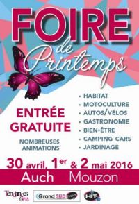 Vide grenier à l'occasion de la foire de printemps d'Auch