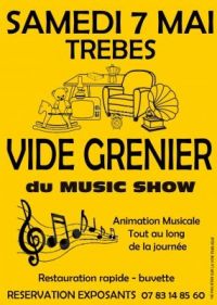 Vide grenier music show de Trèbes