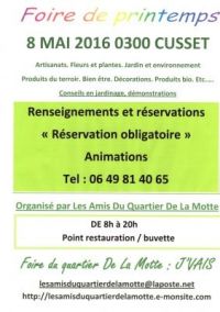 Vide-grenier brocante de CUSSET