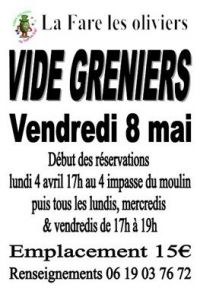 Brocante de LA FARE LES OLIVIERS