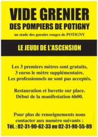 Vide-grenier Potigny