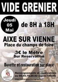 Brocante videgreniers de AIXE SUR VIENNE
