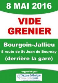 Vide-grenier du Secours Catholique Bourgoin Jallieu