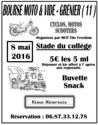 Bourse moto &amp; vide grenier de Rieux Minervois